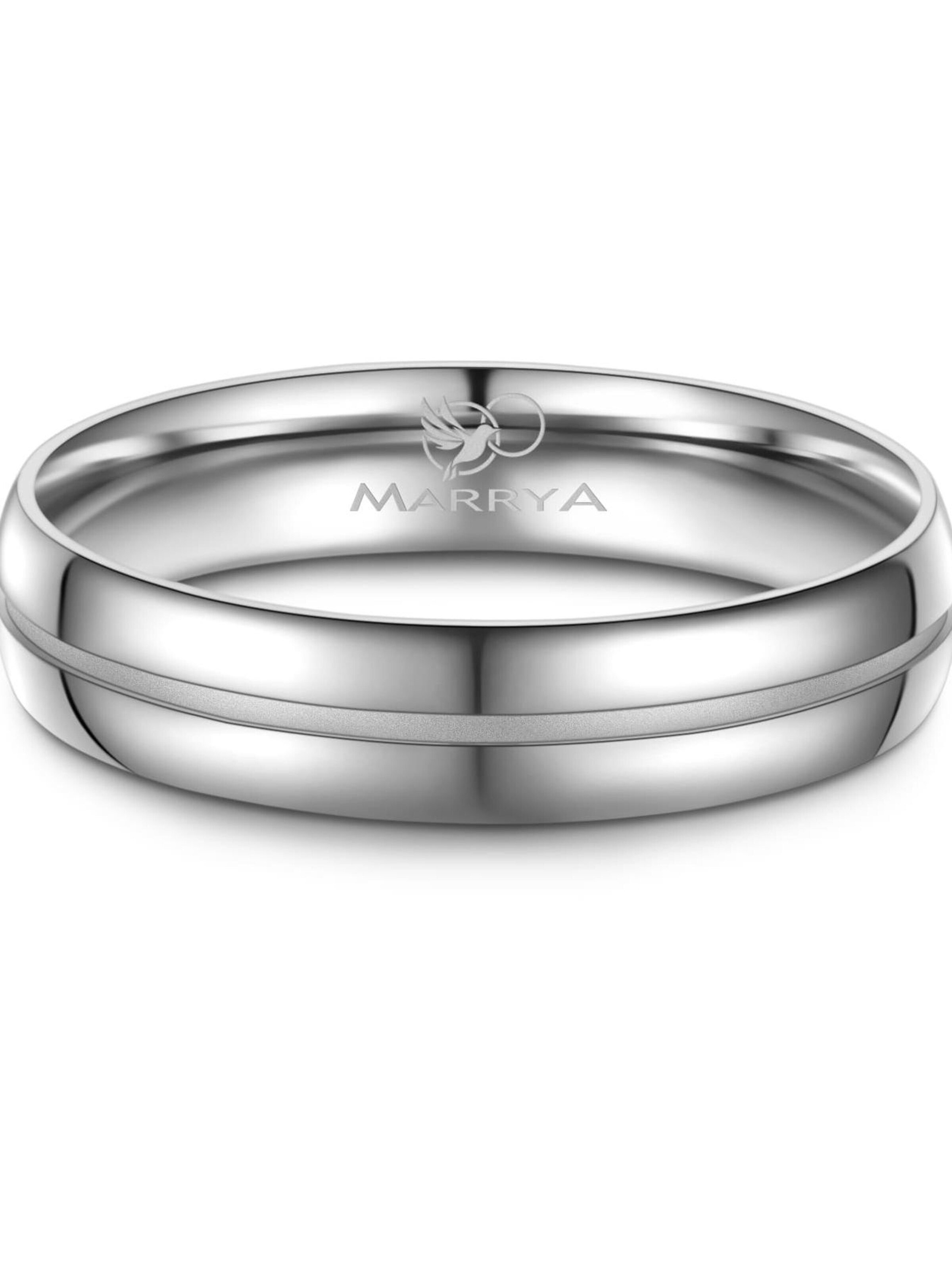 MARRYA Ring 'MARRYA SI-16 Ehering aus Silber' in Silver