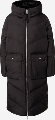 TOMMY HILFIGER Winter Coat in Black: front