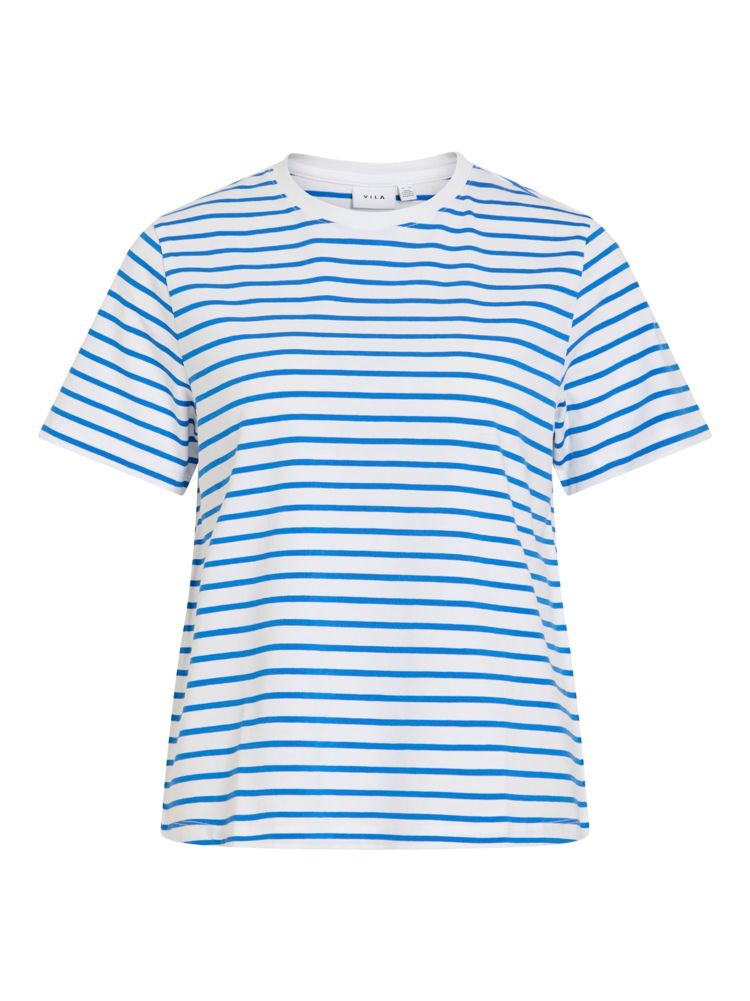 T-shirt 'VINora' VILA en bleu : devant