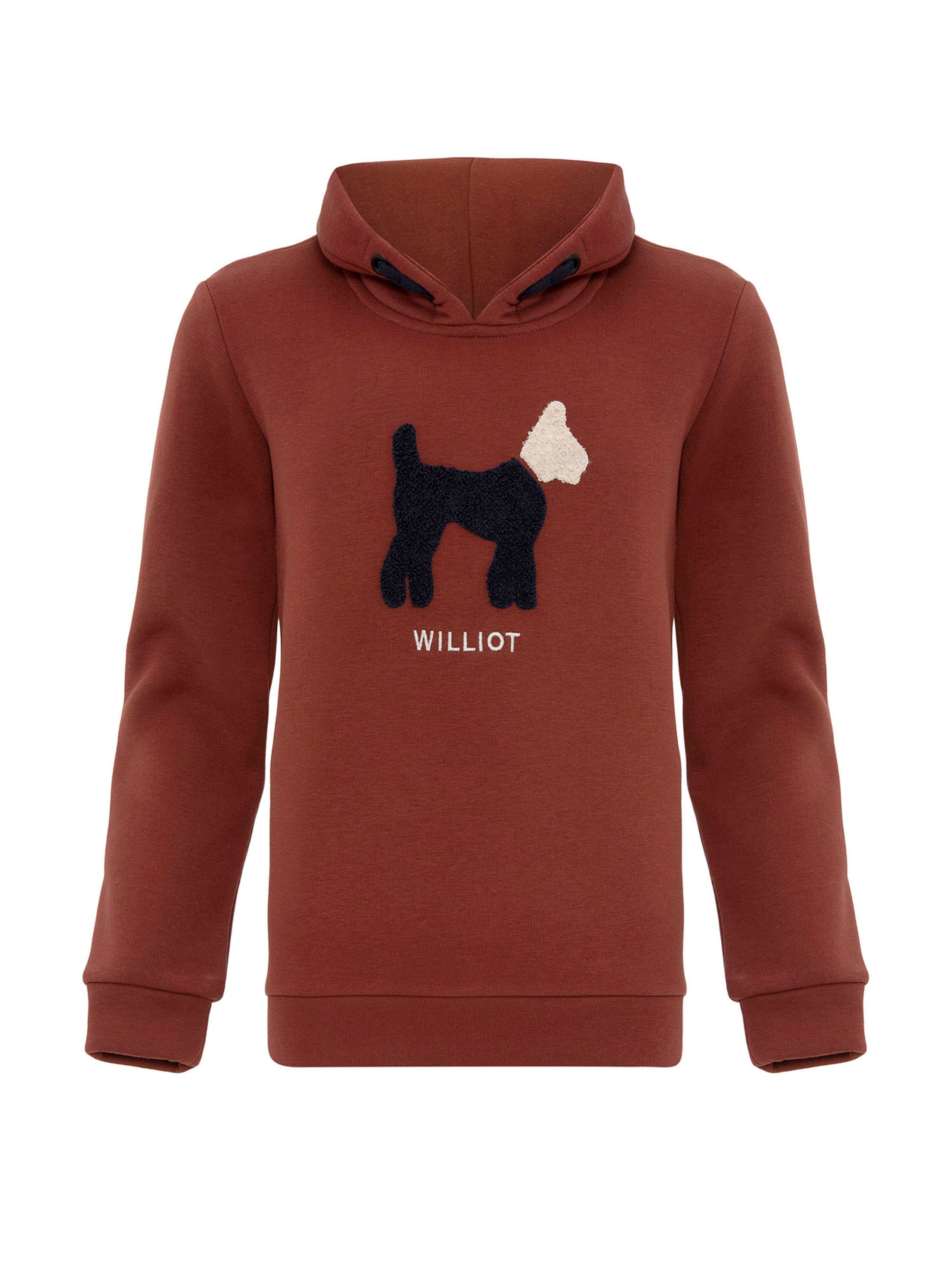 Williot - Sudadera en marrón: frente