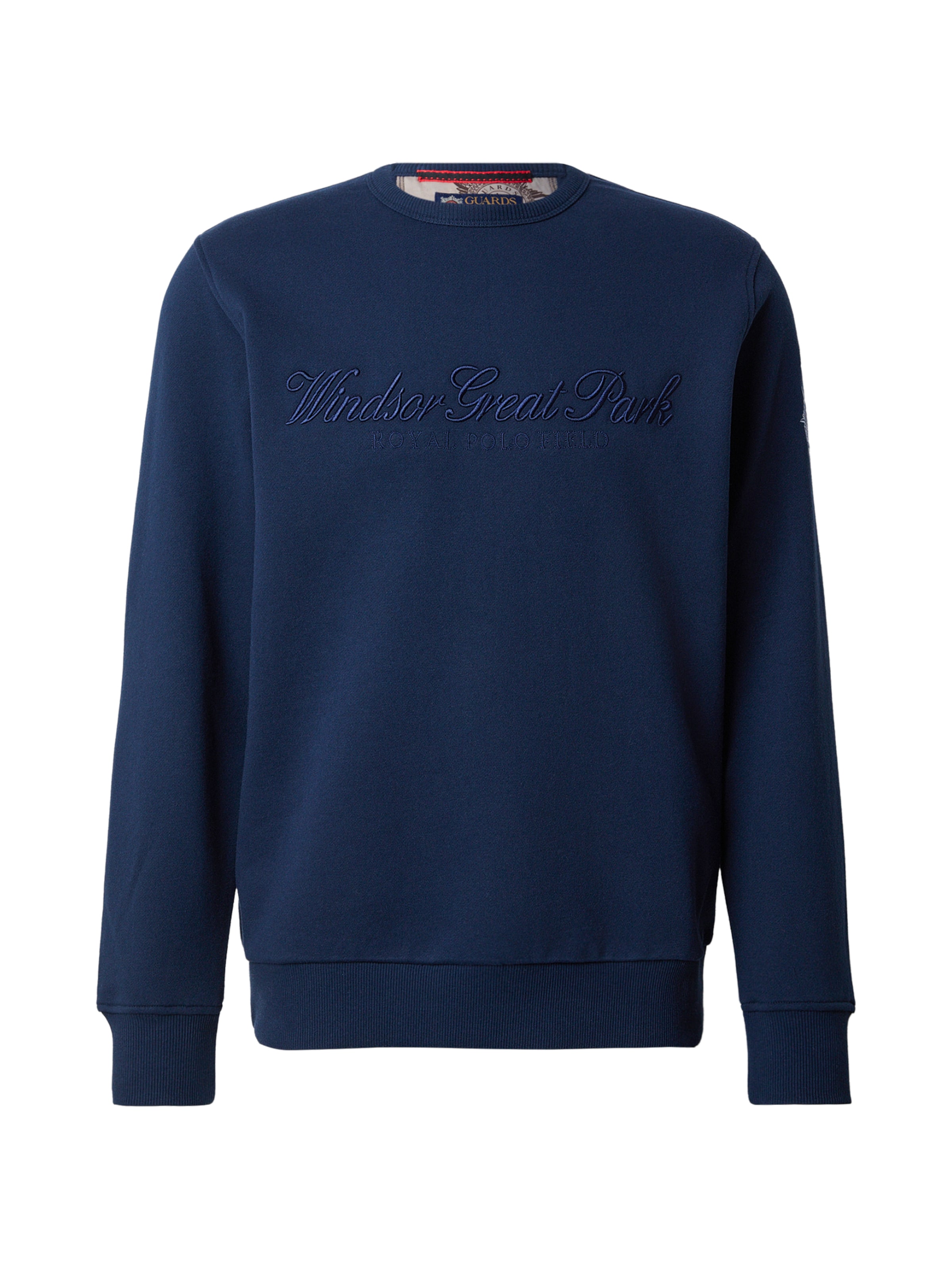 Sweat-shirt La Martina en bleu : devant