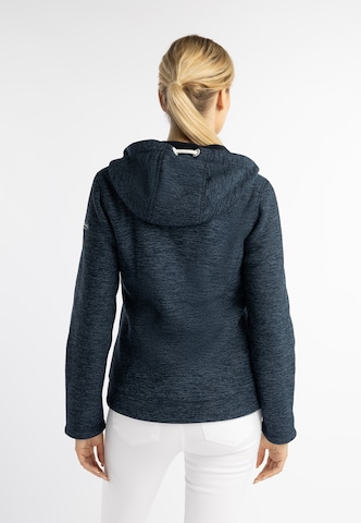 Schmuddelwedda Fleece jas in Blauw