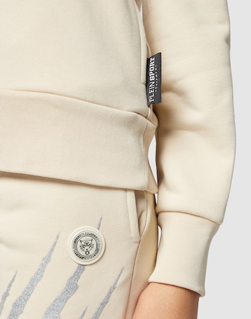 Plein Sport Sweatshirt 'Scratch' in Beige