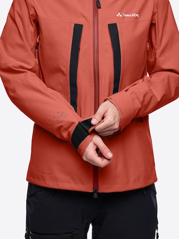 VAUDE Outdoor jacket 'Monviso' in Brown