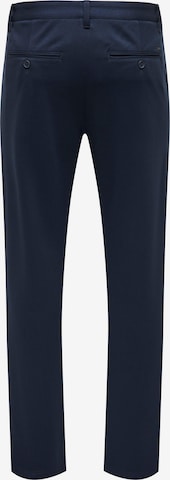 Only & Sons Regular Chino Pants 'Mark Cay' in Blue