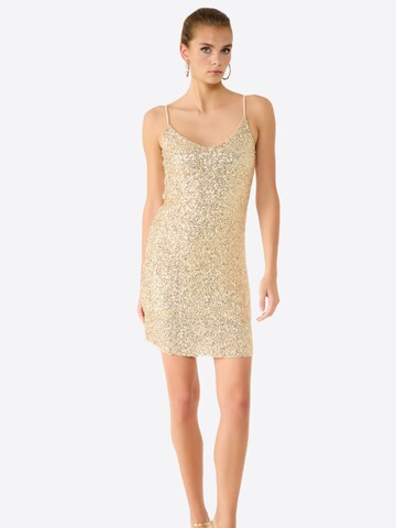 No Matter What Cocktail dress in Gold: front