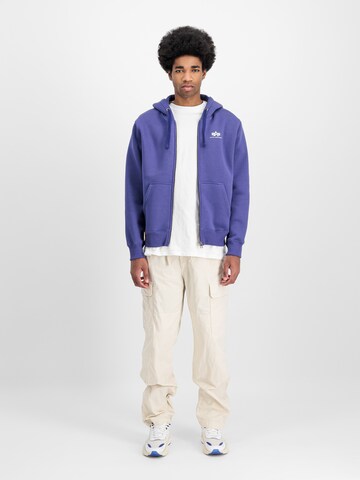 Giacca di felpa di ALPHA INDUSTRIES in lilla