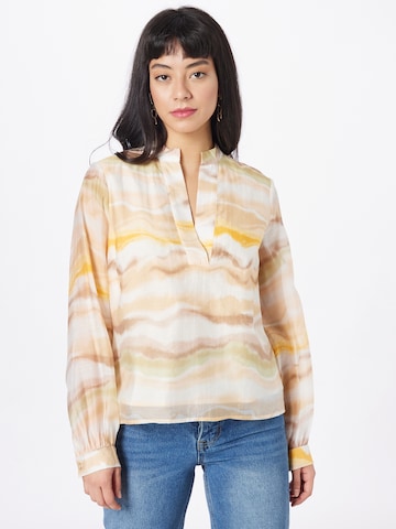 minimum Blouse 'Boletteline' in Beige: voorkant