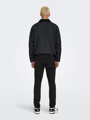 Only & Sons Slimfit Farmer 'ONSLoom' - fekete