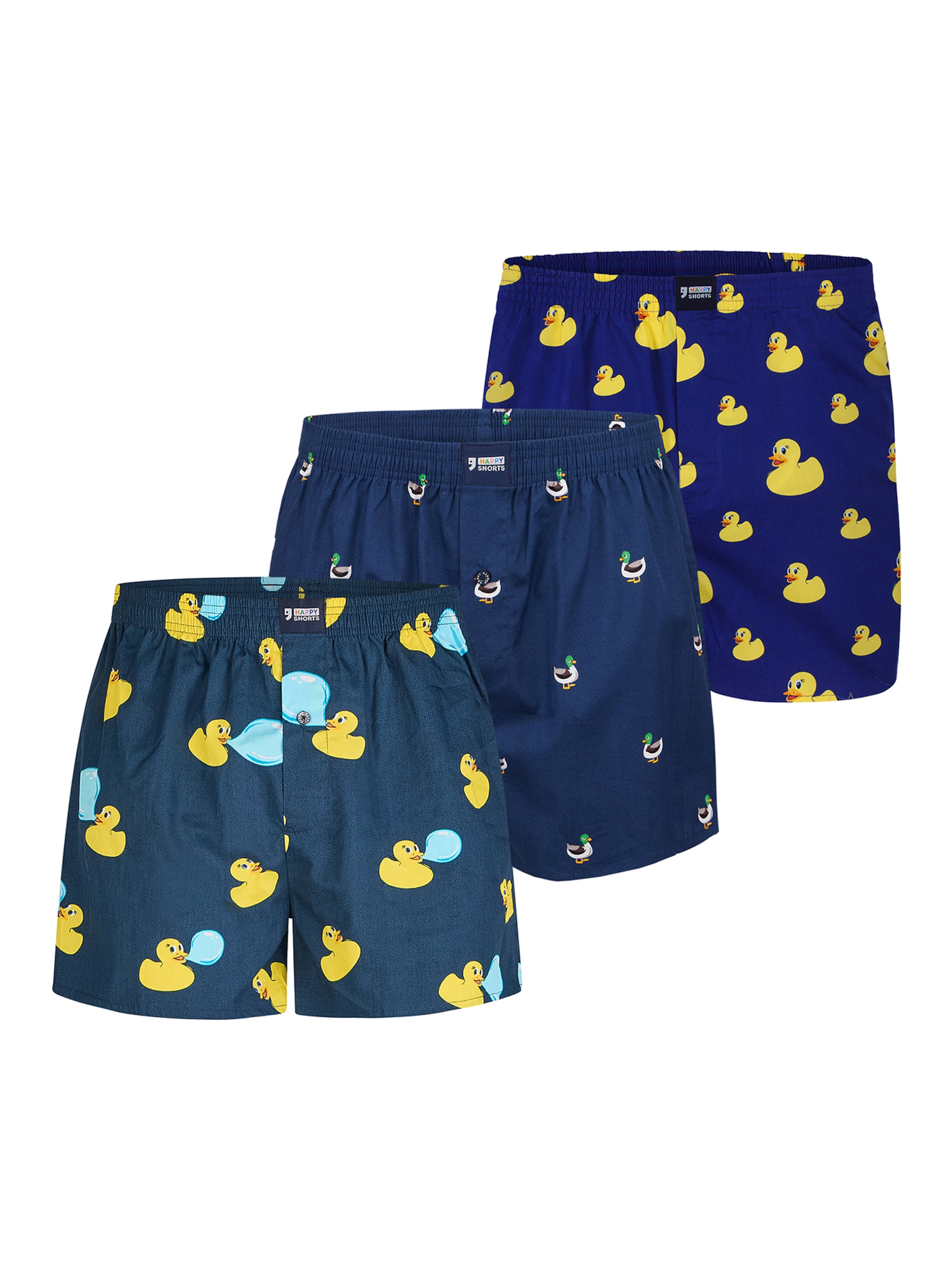 Happy Shorts Boxer shorts ' Motiv Mix ' in L in Dark blue / Mixed colours, Item view