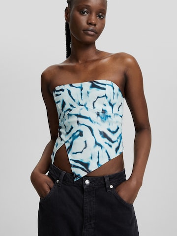 Bershka Top – modrá