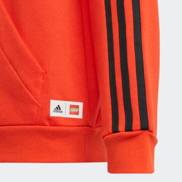 ADIDAS PERFORMANCE Athletic Sweatshirt in Red