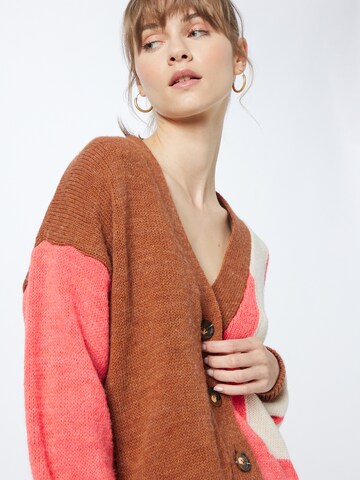 Cardigan 'Polena' CULTURE en marron