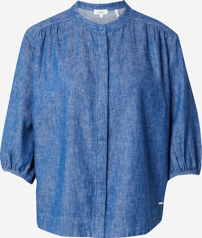 s.Oliver Bluse in blau, Produktansicht