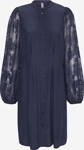 CULTURE Shirt Dress 'Asmine' in Blue: front
