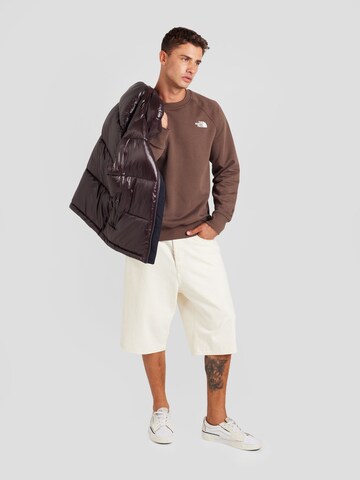 Felpa di THE NORTH FACE in marrone