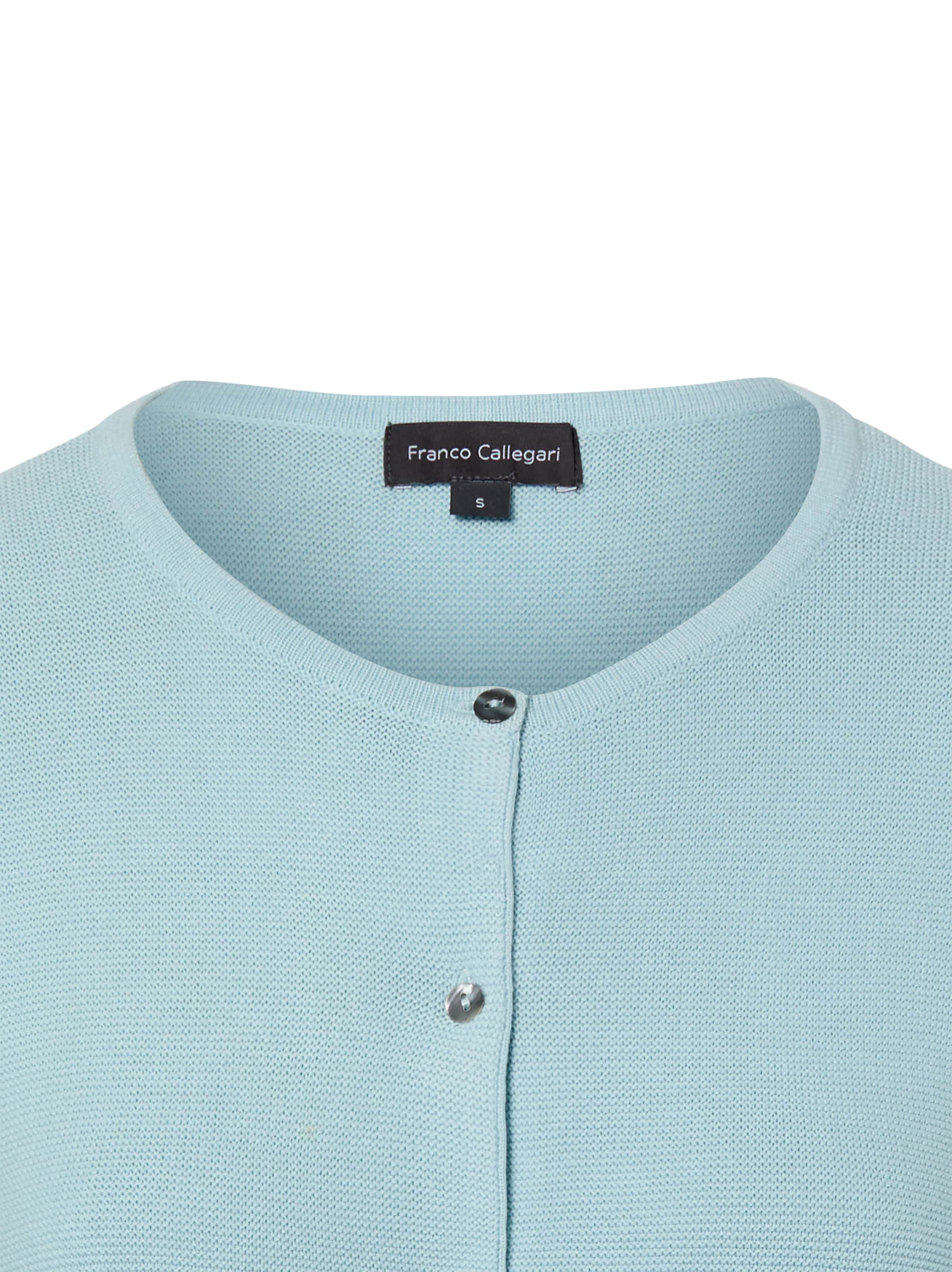 Cardigan Franco Callegari en bleu