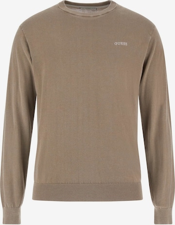 GUESS Sweater in Beige: front