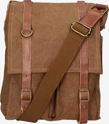 Gave Lux Crossbody Bag in Brown: front