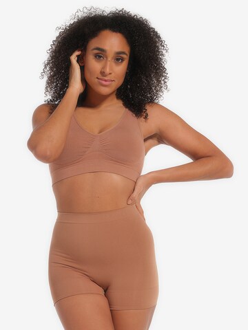 Pantalon modelant 'Booty Booster' MAGIC Bodyfashion en marron