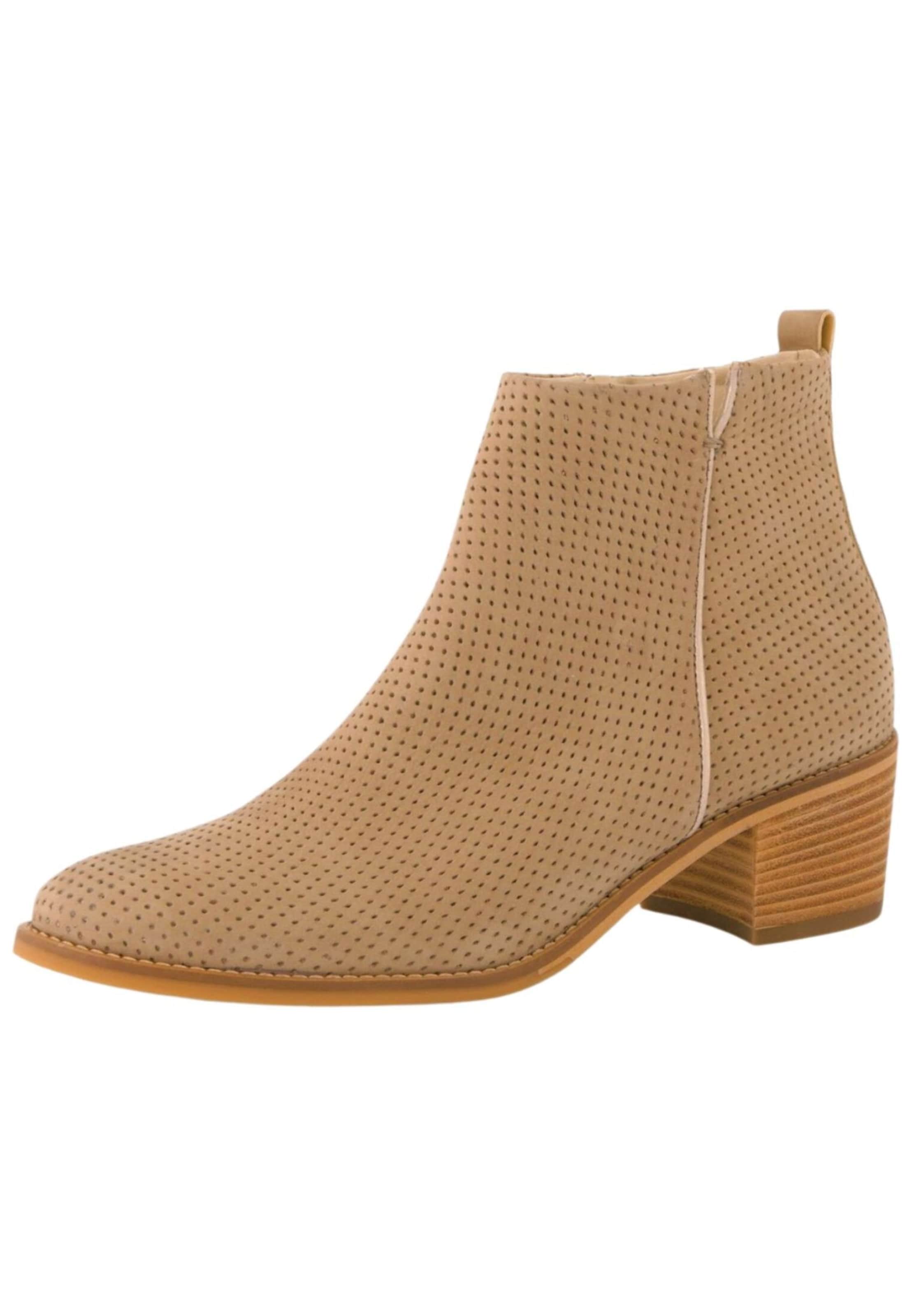 Bottines Paul Green en beige : devant