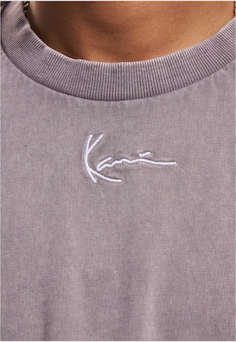 Karl Kani T-shirt 'Signature' i lila