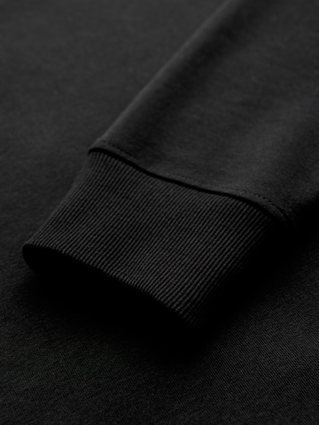 Ombre Sweatvest 'OM-SSZP-0215' in Zwart