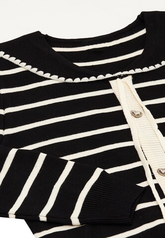 NAEMI Knit cardigan in Black