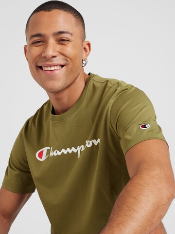 Champion Authentic Athletic Apparel - Camisa em verde