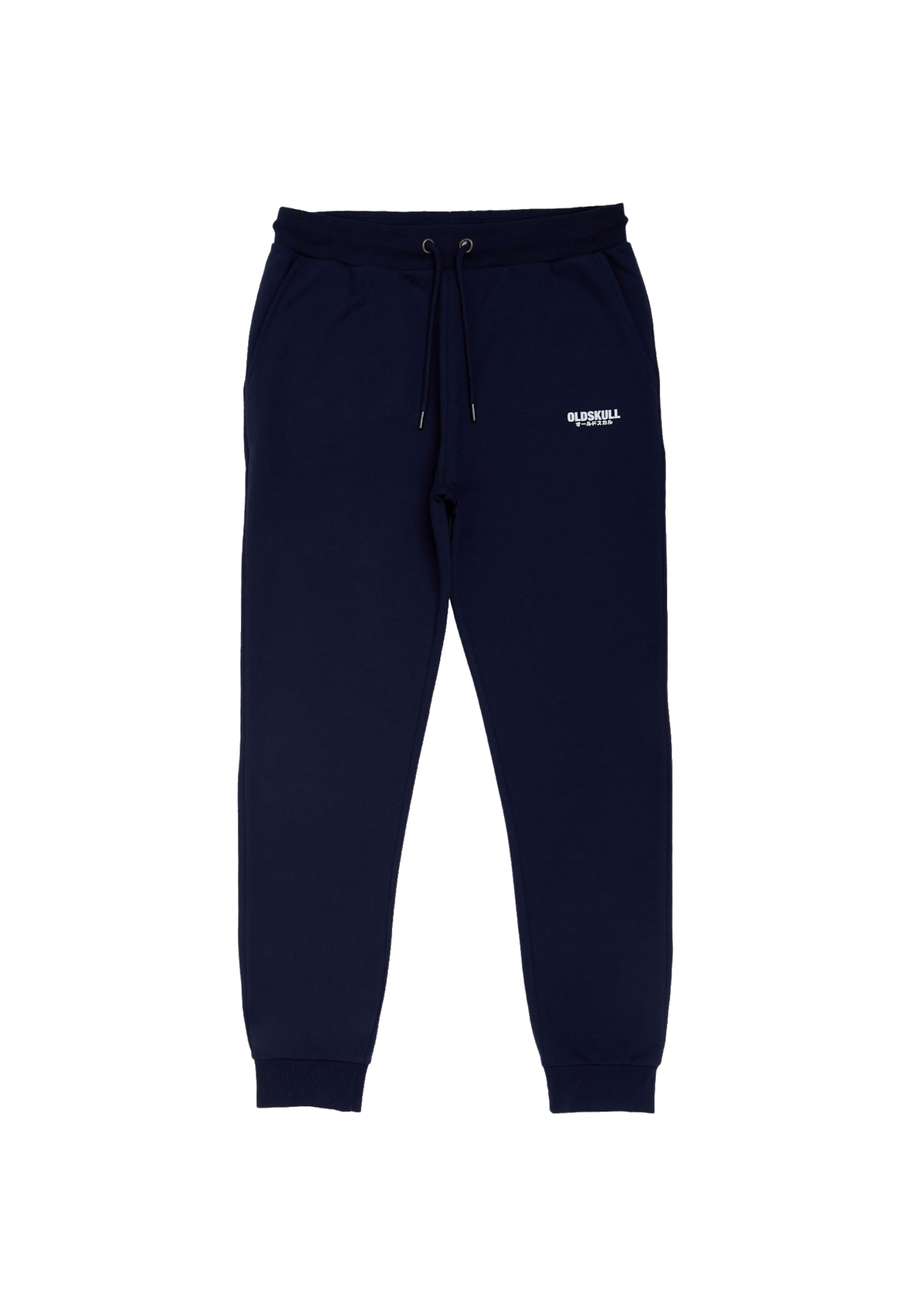 Oldskull Pants 'Basic Osk' in Blue: front
