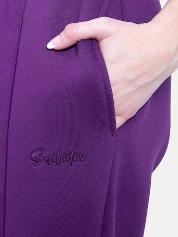 Loosefit Pantalon 'Siara' Smilodox en violet