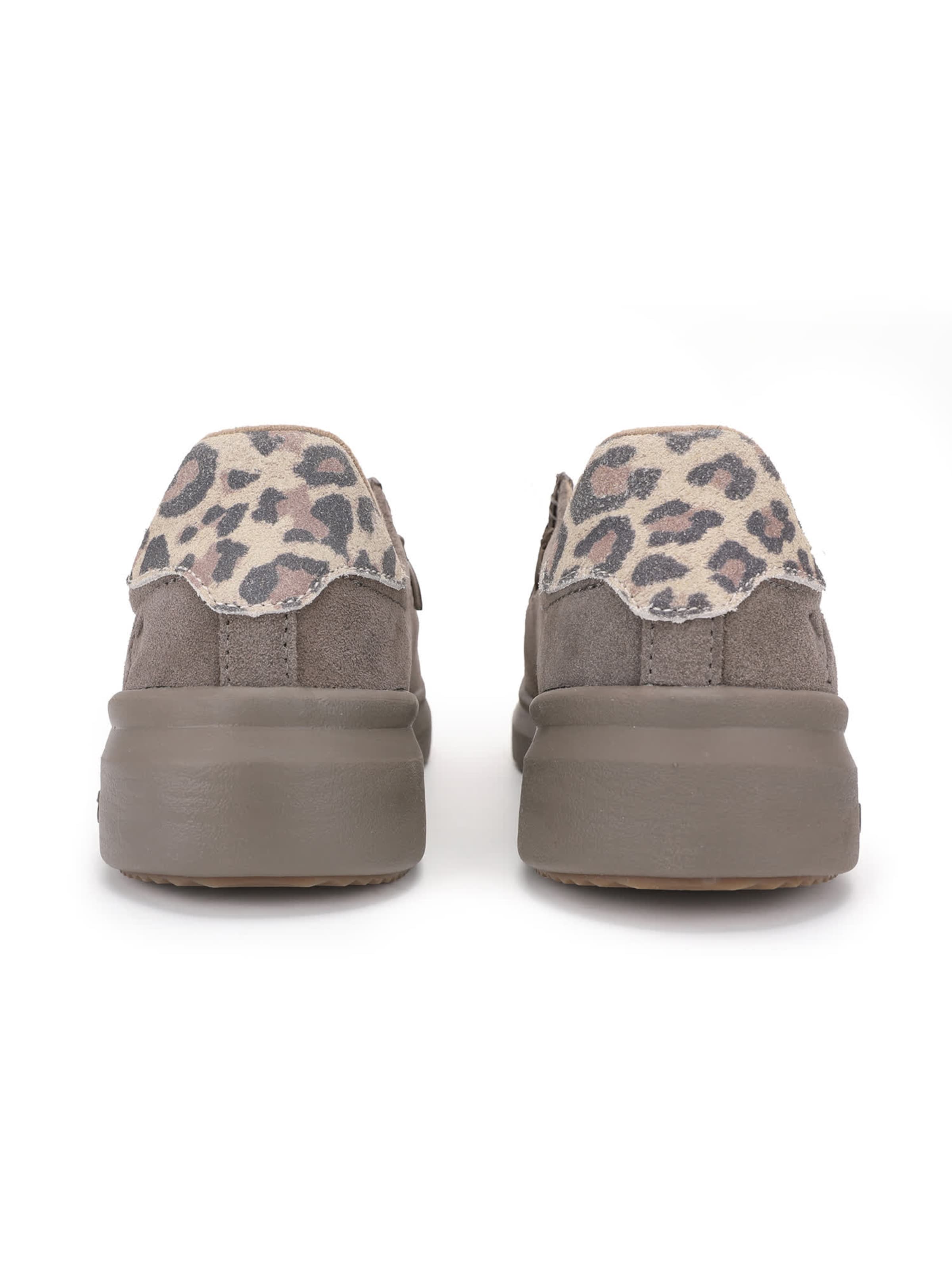 Walk In Pitas Moccasin 'Lyon' in Grey: back