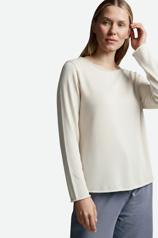 Cotton Candy Shirt in White: front