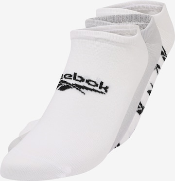 Reebok Classics Κάλτσες σουμπά σε λευκό: μπροστά