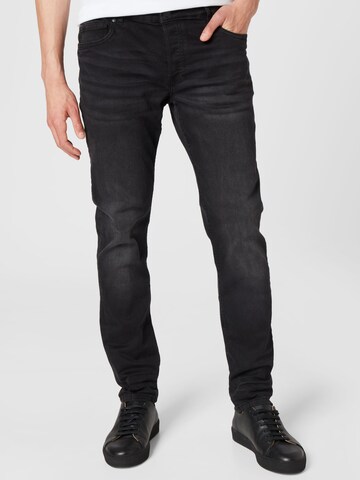 OVS - Slimfit Vaquero en negro: frente