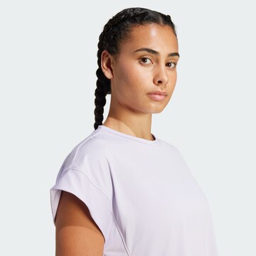 ADIDAS PERFORMANCE Functioneel shirt 'STUDIO' in Lila