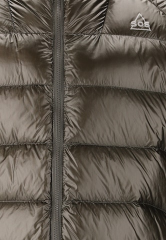 SOS Steppjacke 'Makalu' in Braun