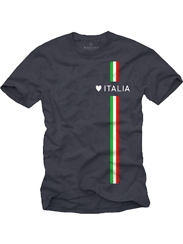 MAKAYA Shirt in Grey: front