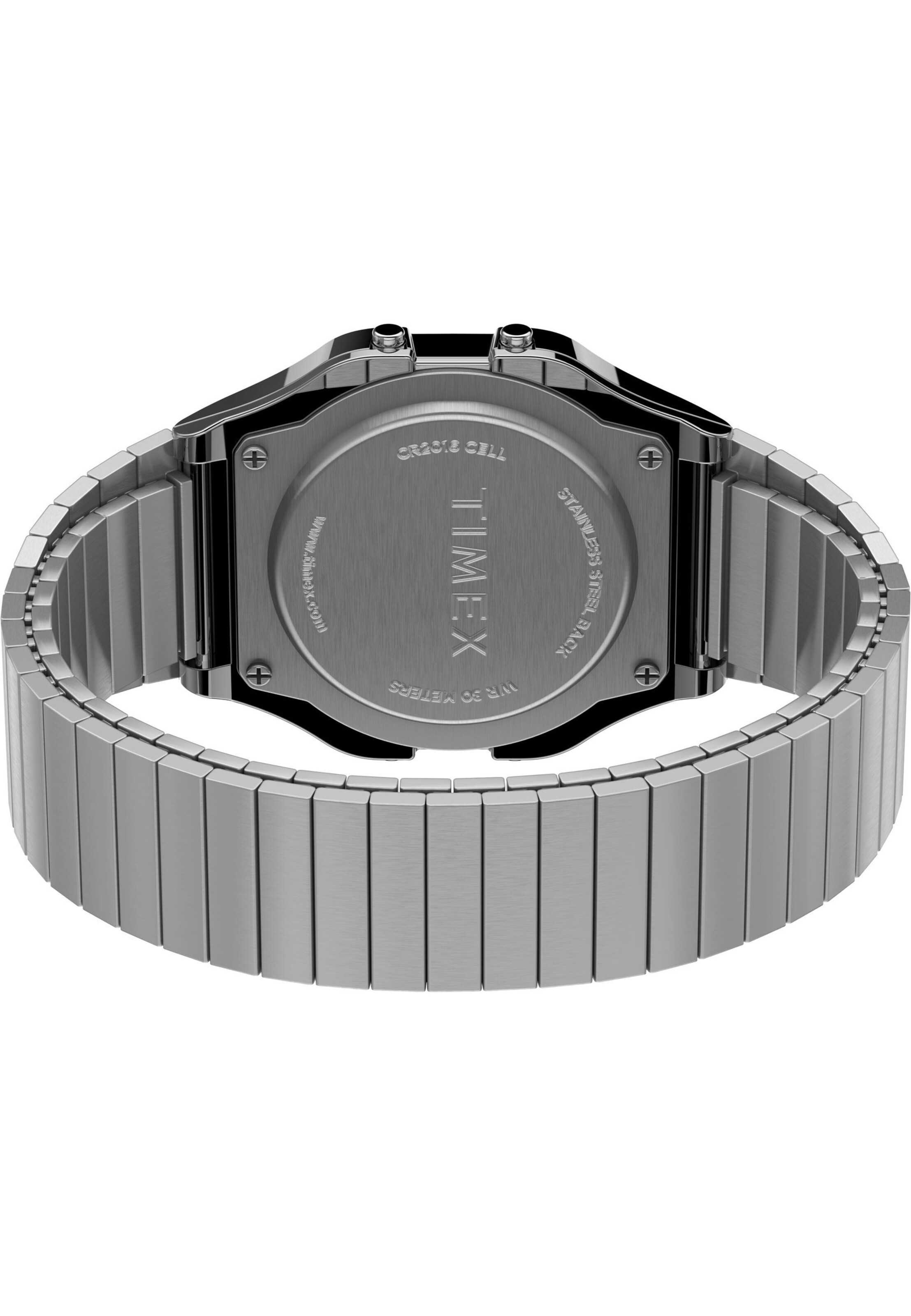 TIMEX Digital Watch 'T80' in Silver