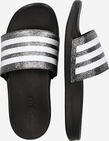 ADIDAS SPORTSWEAR Plážové / kúpacie topánky 'Adilette Comfort' - Čierna