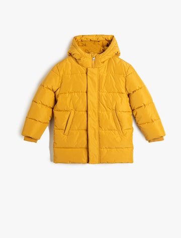 Koton Coat 'Anorak' in Yellow