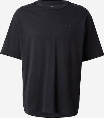 melns CONVERSE T-Krekls: no priekšpuses