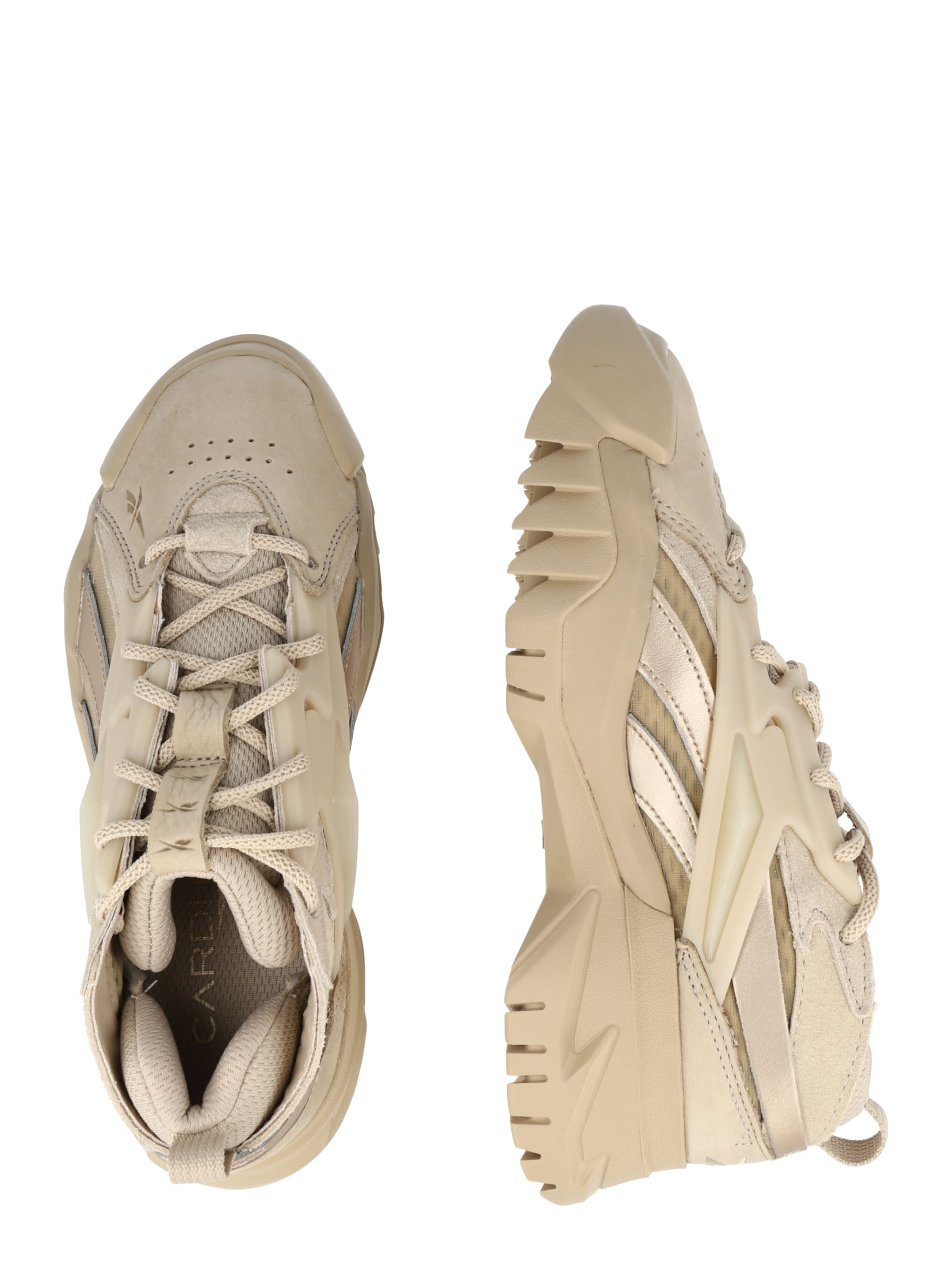 Sneaker bassa 'Cardi B Club C V2' di Reebok in beige