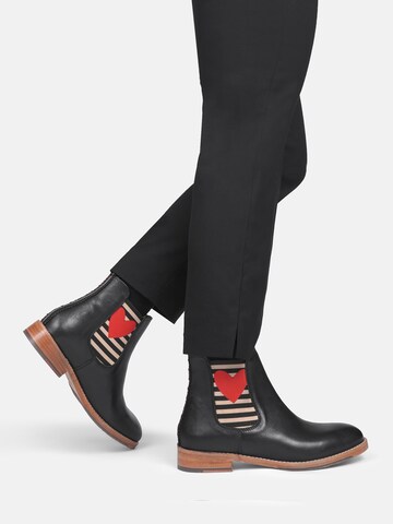 Crickit Chelsea boots 'PALOMA' in Zwart: voorkant