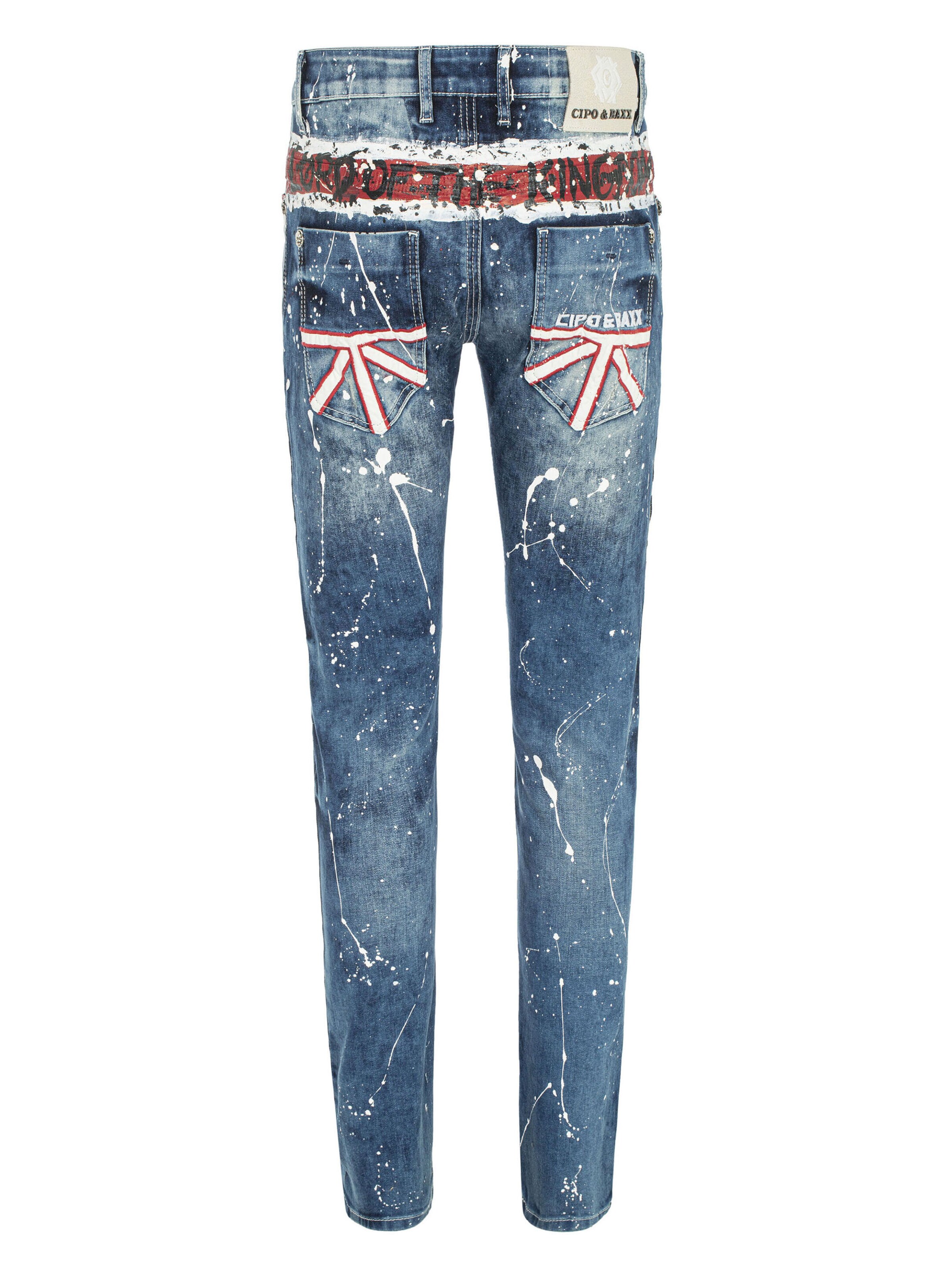 CIPO & BAXX Regular Jeans in Blauw