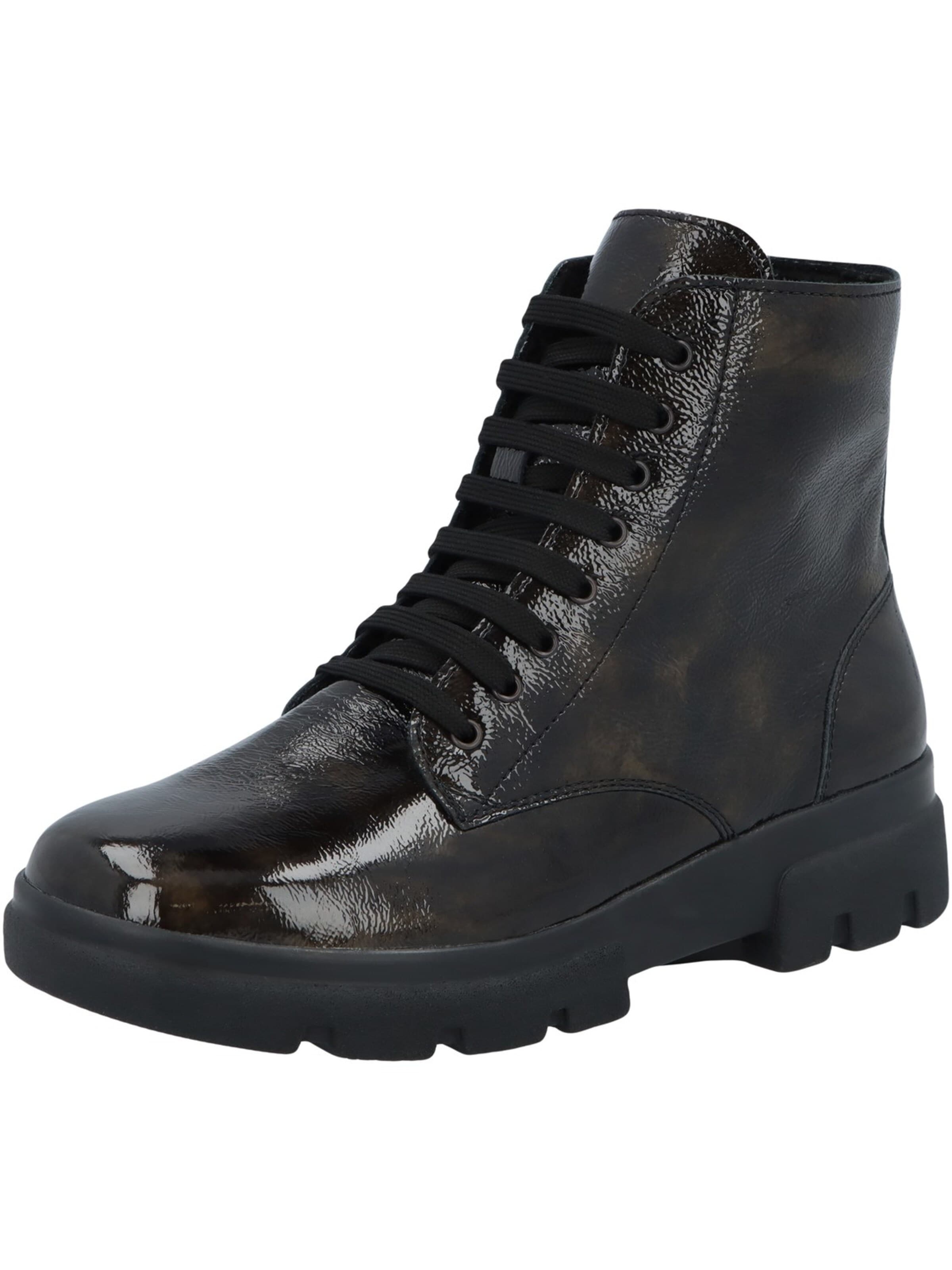 BERKEMANN Booties 'Sanja' in Black: front