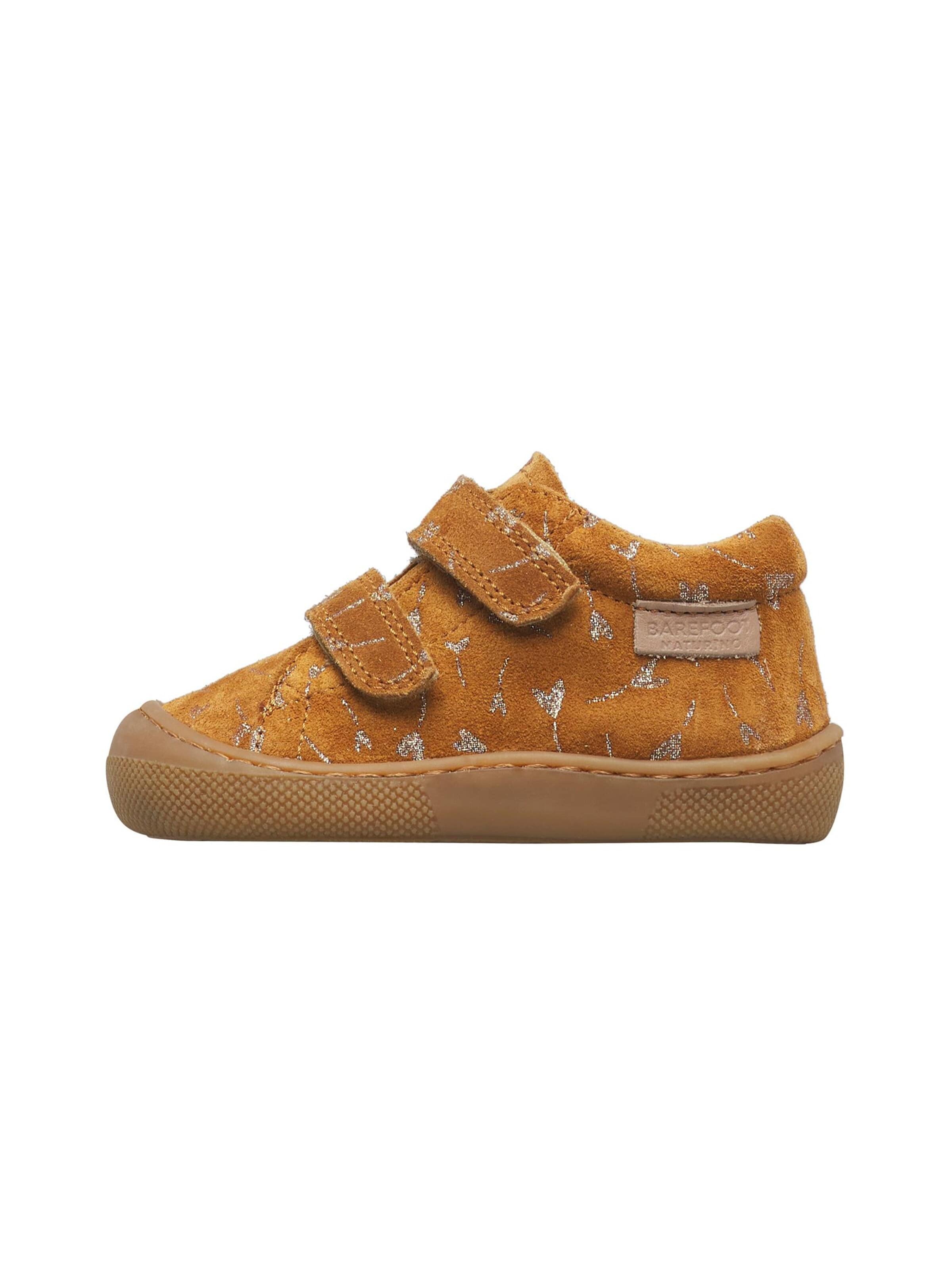 NATURINO Sneakers 'AMUR' in Bruin: voorkant
