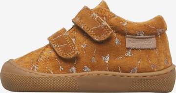NATURINO Sneakers 'BAREFOOT AMUR VL' in Bruin: voorkant