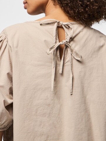 PIECES Blouse 'PCSalmina' in Beige