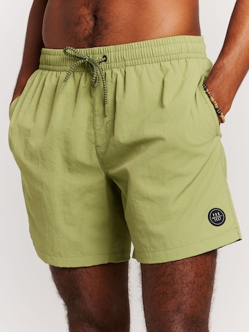 PROTEST Badeshorts 'Faster'‌‌‌‌ in Grün